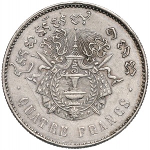 Kambodscha, Norodom I., 4 Francs 1860