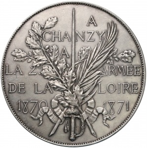 Francja, Medal Alfred Chanzy Kampania 1870-1871