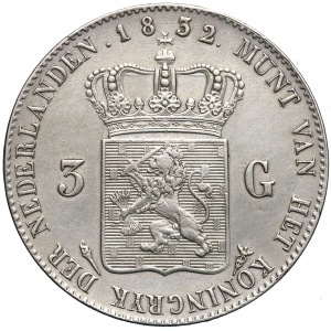 Holandia, Wilhelm I, 3 guldeny 1832