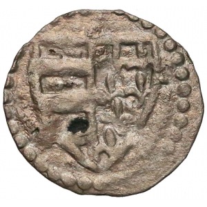 Louis I of Hungary, Denar Poznań - letter P - rare
