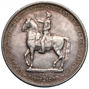 USA, Dolar Lafayette 1900 - rzadki