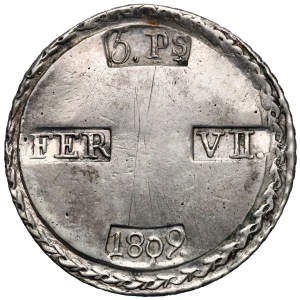 Hiszpania, Tarragona (Katalonia), 5 peset 1809