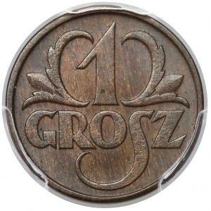 1 grosz 1930 - PCGS MS65 BN