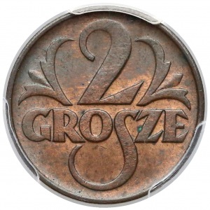 2 grosze 1936 - PCGS MS63 RB