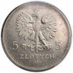 Nike 5 złotych 1930 - PCGS MS62