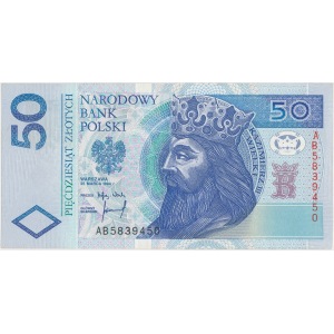 50 złotych 1994 - AB