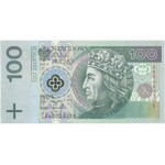 100 złotych 1994 - AA 0003355 - niski numer