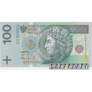 100 zł 1994 IZ - 7777777