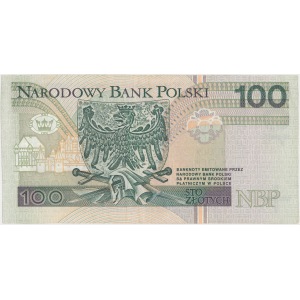 DESTRUKT 100 złotych 1994 - brak numeracji