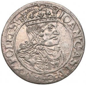 Jan II Kazimierz, Szóstak Lwów 1661 GBA - ładny