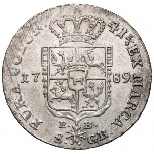 Poniatowski, Dwuzłotówka 1789 EB