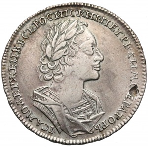 Rosja, Piotr I, Rubel 1723 - ładny