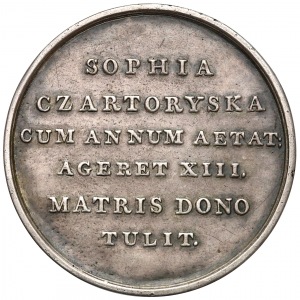 Medal dla Zofii Czartoryskiej 1791 - rzadki