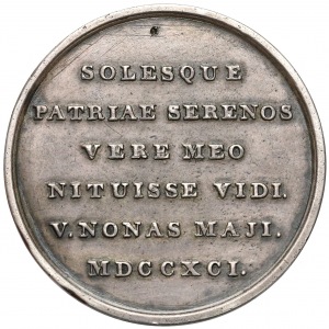 Medal dla Zofii Czartoryskiej 1791 - rzadki