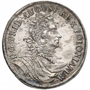 August II Mocny, 2/3 talara (Gulden) 1705 ILH