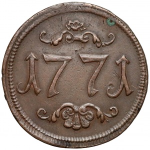 Gdańsk, Żeton Bractwa Miłosierdzia Trzech Króli 1771