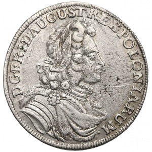 August II Mocny, 2/3 talara (Gulden) 1701 ILH