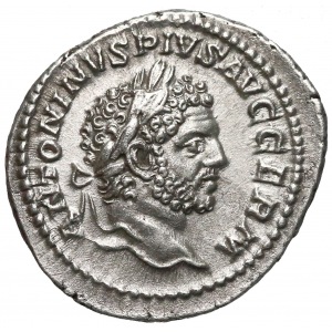 Rzym, Karakalla (198-217) Denar – Eskulap 