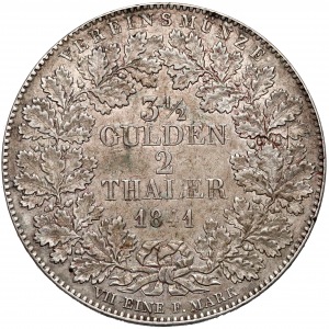 Niemcy, Frankfurt, 2 talary = 3 i 1/2 guldena 1841