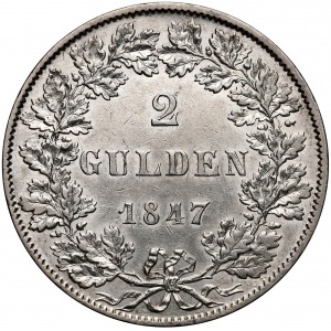 Niemcy, Frankfurt, 2 guldeny 1847