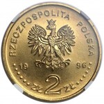 2 złote 1996 Henryk Sienkiewicz - NGC MS67