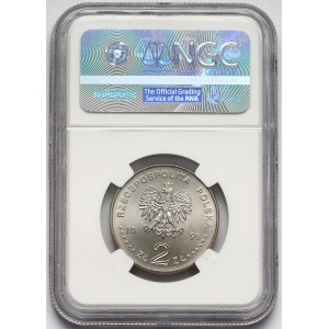 2 złote 1995 Katyń Miednoje Charków - NGC MS67