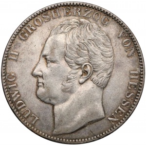 Niemcy, Hessen-Darmstadt, 2 talary = 3 i 1/2 guldena 1842