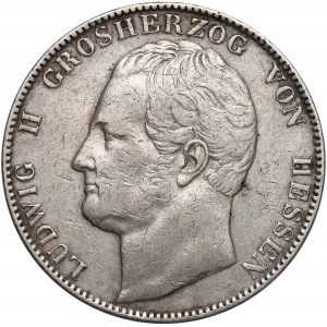 Niemcy, Hessen-Darmstadt, 2 talary = 3 i 1/2 guldena 1844
