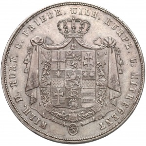 Niemcy, Hessen-Kassel, 2 talary = 3 i 1/2 guldena 1842