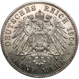 Niemcy, Hessen-Darmstadt, 5 marek 1904, 400-lecie urodzin Filipa I