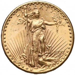 USA, 20 dolarów 1927 - Saint-Gaudens - Double Eagle