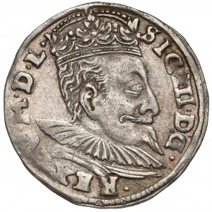 Zygmunt III Waza, Trojak Wilno 1596 - Chalecki i lew przebity hakiem