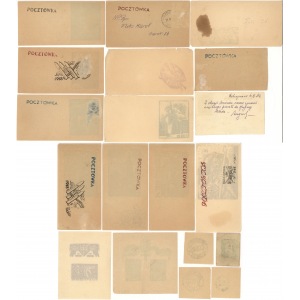 Oflag II C Woldenburg Set of postcards and postal stationery