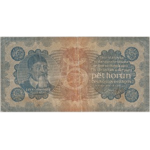 Czechosłowacja 5 koron 1921
