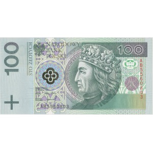 100 złotych 1994 - AB