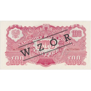 WZÓR 100 złotych 1944 ...owe - Ax