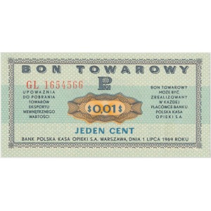 PEWEX 1 cent 1969 - GL