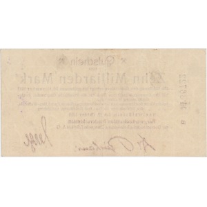 Wałbrzych-Kamionek (Neu-Weissstein), 10 mld mk 1923