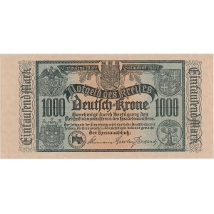 Wałcz (Deutsch-Krone), 1.000 mk 1922