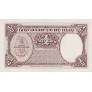 Irak 1/2 dinara 1931 (1942)