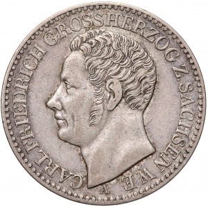 Niemcy, Sachsen-Weimar-Eisenach, Talar 1841-A