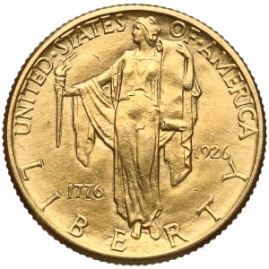 USA, 2½ dolara 1926, 150-lecie Niepodległości