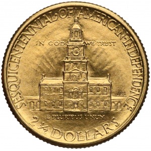 USA, 2½ dolara 1926, 150-lecie Niepodległości