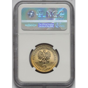 2 złote 1998 XVIII Zimowe Igrzyska Olimpijskie Nagano - NGC MS67