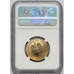 2 złote 1999 Juliusz Słowacki - NGC MS67