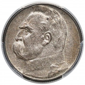 Piłsudski 2 złote 1934 - PCGS MS63