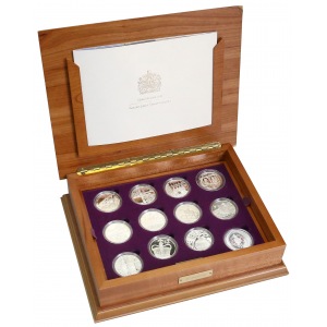 United Kingdom, Queen Elizabeth II, Golden Jubilee Collection (12pcs)