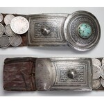 Rosja, Ozdobny Pas z XIX-wiecznymi monetami