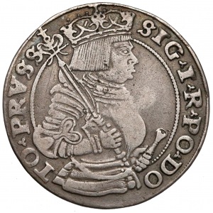 Sigismund I the Old, Szóstak (6 groszy) Toruń 1530 RARITY