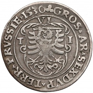 Sigismund I the Old, Szóstak (6 groszy) Toruń 1530 RARITY